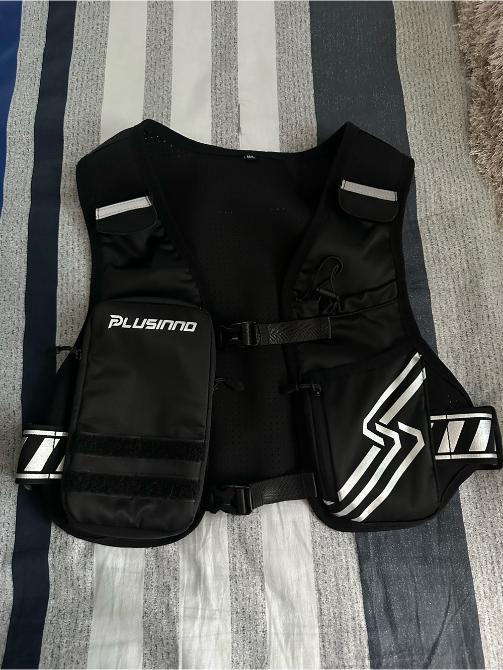Black Running Vest
